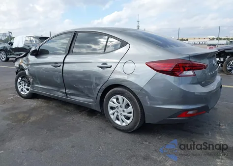 2019 Hyundai Elantra Se z USA, uszkodzony, nr VIN 5NPD74LF1KH411207
